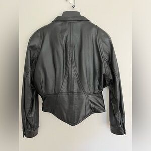 Wilson’s cropped leather jacket - original 1980s/1990s